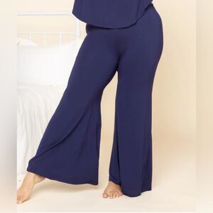 PopFlex Deep Sleep Bell Bottoms Navy Small NWT